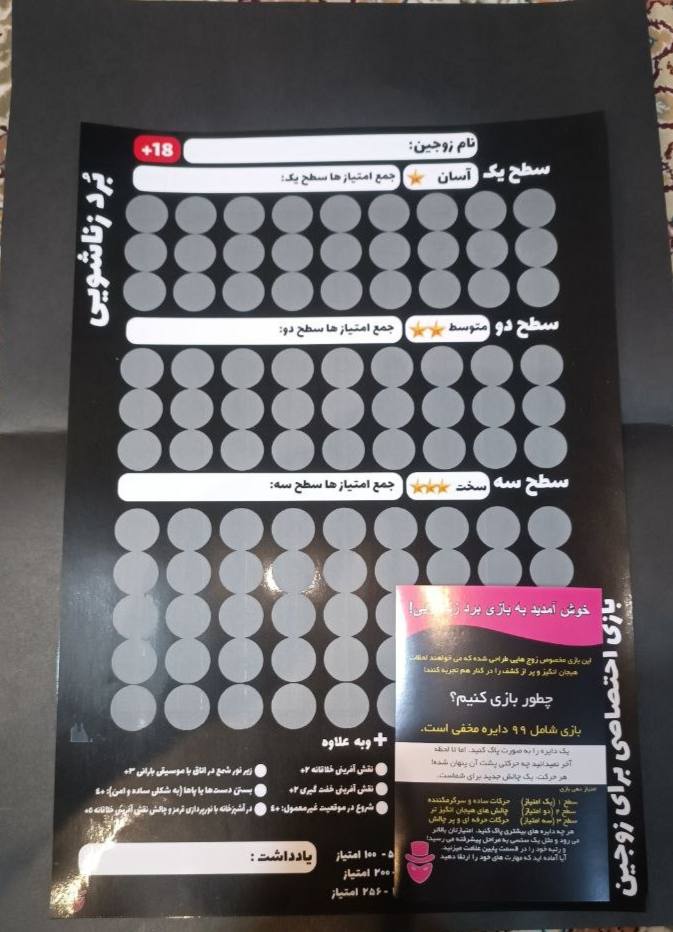 بازی مخفی زناشویی